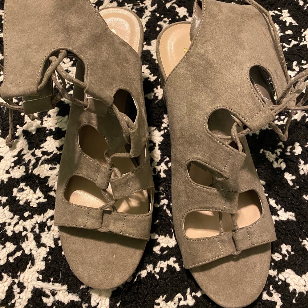 Suede Heels
